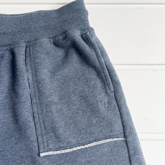 LIV Raw Hem Wide Waistband Drawstring Sweat Shorts Size Large - Picture 3 of 6